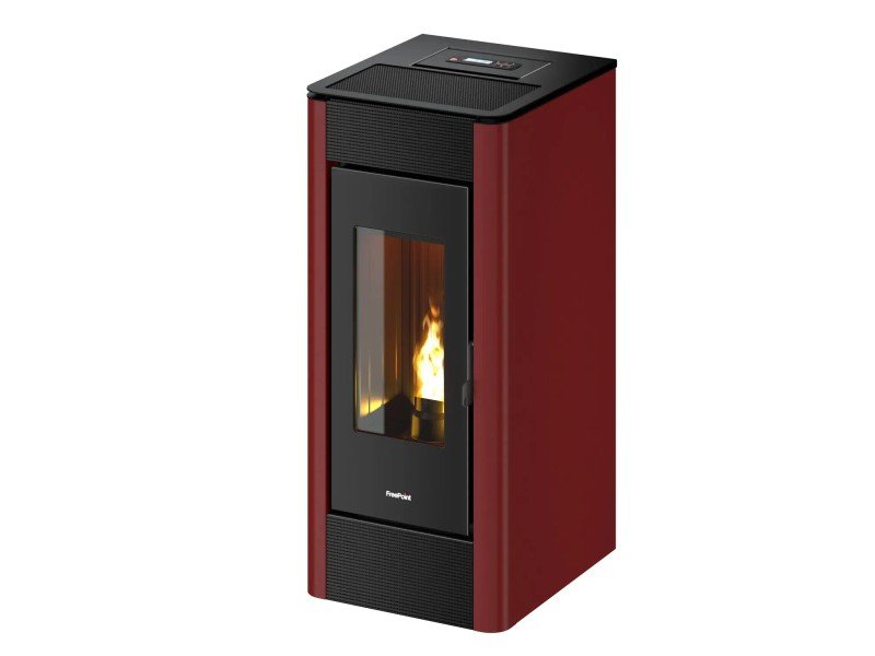 image-165.jpeg Freepoint Pelletofen INDA Stahl Bordeaux 10,5 kW – Image 1