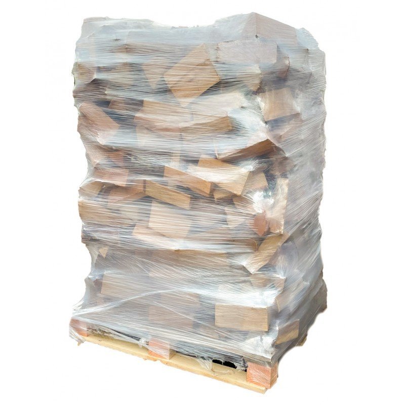 Kammergetrocknetes Kaminholz im Ballen – Laubholzmischung aus Buche, Hainbuche, Esche und Eiche